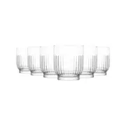 Tokyo Art Deco Whiskey Glasses Set - 330ml - Pack Of 12