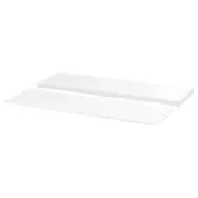 NORDLI Top and plinth, white, 160x47 cm