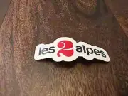 les 2 alpes Ski Resort Vinyl Printed Sticker