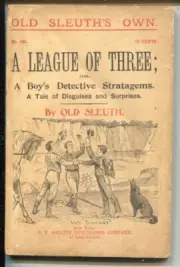 MAG: Old Sleuth's Own #145 1895-A Boy's Detective Stratagems-G/VG