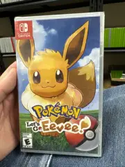 Pokemon Let's Go Eevee! - Switch Game - New - Sealed - First Printing