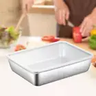 Stainless Steel Dessert Appetizer Plate Salad Plate with