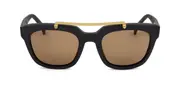 Saturnino Eyewear JUPITER 1 Men's Sunglasses Black Size 51