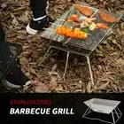 Portable Folding Stainless Steel Charcoal BBQ Grill Foldable BBQ Grill Firepit