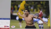 RADAMEL FALCAO Hand Signed COLOMBIA World Cup 8'x10' Photo + PSA DNA COA
