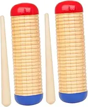 QUMIIRITY Wooden Percussion Instruments Rhythm Shakers Small Hammers for Ukulele Party Games
