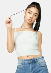 Mint Skippin' Sassy Crop Top