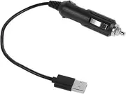 COSMEVIVI Uninterruptible Power Tools USB Interface for Car Car Cigarette Lighter Plug Connector Connector ECU Emergency Power Supply Cable Ft Plastic Black