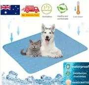 LARGE Pet Cooling Mat Dog Cat Non-Toxic Bed Puppy Self-cool Summer Ice Pad