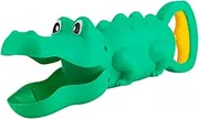 Sand Grabber Beach Toy Fun Cute Portable Lightweight Sand Digger Sandbox Toy for Children Winter Girls Boys Outdoor Gift, Crocodile Green