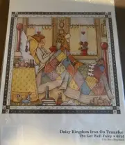 Vintage 1984 Daisy Kingdom Iron On Transfer The Get Well Fairy - Mary Engelbreit