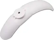 Front Rear Back Fender Mudguard Suppor Bracket, for Xiaomi, M365 /Pro Electric Scooter Fender Tail Light Battery Tail Light Cable Skateboard Mudguard(Front fender white)