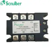 Scnulber three-phase solid state relay TSR-80AA 80A 480V AC control AC