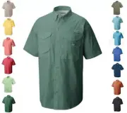New Men's Columbia PFG Bonehead Vented Fishing Shirt Short Sleeve Big/Tall