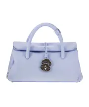 Zanellato Dotta Centauro Small Top Handle Bag One size Light Blue