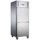 FED-X S/S Two Door Upright Fridge - XURC650S1V GRS-XURC650S1V