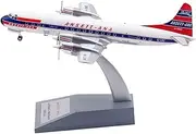 Pre-Built Model Aircraft for Ansett Aviation Lockheed L-188 VH-RMB Diecast Airplane Model 1:200 Scale – 15cm Finished Aircraft Replica Miniature Airplane Model