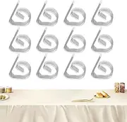 Table Cloth Holding Clip - Tablecloth Holder Grips,Table Cloth Holder Clips for Picnics, Weddings, Graduation Party