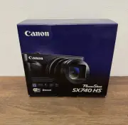 Canon PowerShot SX740 HS 4K Digital Point Shoot Compact Camera 20.3MP Black NEW