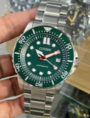 Citizen Automatic 100m Green Dial Men's Watch NJ0129-87X