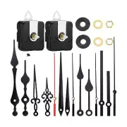Metal Clock Movement Mechanism Kits DIY Making Wall Clocks Replacement Silent