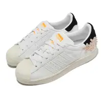 在飛比找ETMall東森購物網優惠-Adidas 休閒鞋 Superstar W 女鞋 白 奶油