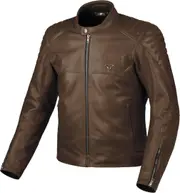 Macna Lance 2.0 perforated Motorcycle Leather Jacket, brown, Size 56 for Men