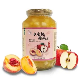 【韓味不二】生茶系列禮盒1kg x 2入 多種口味 (水蜜桃蘋果茶/生檸檬茶/生蘋果茶/生紅棗茶/生黃金柚子茶)｜韓國必買｜節慶禮盒｜韓國進口水果茶｜樂天熱銷Top｜韓國空運直送｜韓國美食｜韓國料理｜送禮推薦｜春節送禮｜春節禮盒｜送禮推薦