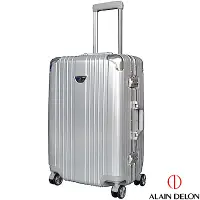 在飛比找Yahoo奇摩購物中心優惠-ALAIN DELON 亞蘭德倫 24吋流線雅仕系列行李箱 