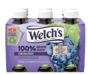 6 PACK! Welch’s 100% Concord Grape Juice, 10 Oz Bottles, SAME DAY SHIPPING!