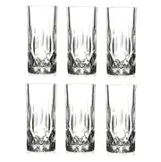 RCR Opera Crystal Highball Tumbler Glasses 350ml - Set Of 6