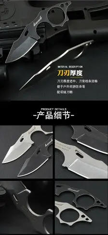 爪刀戶外刀具EDC小爪子刀暗影戶外隨身野營戰術刀水果刀