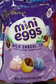 Cadburry Milk Chocolate Mini Eggs With Crisp Sugar Shell 42 Ounce, EASTER!