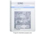 Texwipe TX5740 - TexWrite Cleanroom spiral notebook, 8.5 inch x 11 inch, 10/box