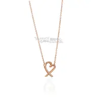 在飛比找Yahoo奇摩購物中心優惠-Tiffany&Co. Loving Heart 18K玫瑰