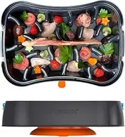 Super Feedy Marley Slowappy Slow Feeder Dog Bowl. Dog Slow Eating Bowl - BPA-Free, Food Grade Silicone Dog Feeding Bowl - Slow Eating Pet Bowl for Fast Eaters - Wet & Dry Food Suitable