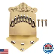 8 String Mandolin Tailpiece Pattern Metal Mandolin Tailpiece Replacement Part