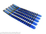 5 GOLIATH INDUSTRIAL 1/4" ABS PLASTIC SOCKET RAIL HOLDER ORGANIZER BLUE SR14BB