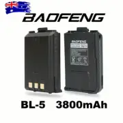 BAOFENG BL-5 Extended 3800mAh Battery for UV-5R UV-5R Plus BF-8F Series Radio AU