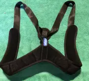 New A Topolo Black Back Posture Corrector Adjustable