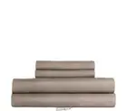 Everyday Soft Microfiber Sheet Set Queen Taupe All-Seasons 100% Polyester