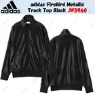adidas Firebird Metallic Track Top Black JW5960 Japan Size