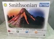 Smithsonian STEM Glow in the Dark Giant Volcano kit. 14" Tall. NEW