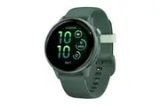 Garmin Vivoactive 6 Smart Sports Watch (Metallic Jasper Green/Jasper Green Band, 42mm)