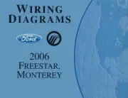 2006 Ford Freestar Mercury Monterey Wiring Diagrams Schematics Book