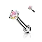 Piercing Labret Ear Set Aurore Borealis