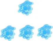 VICASKY 400 Pcs Bingo Slices Bingo Accessories Clear Balls Teaching Small