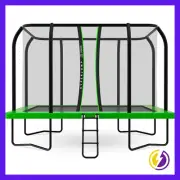 Lifespan Kids HyperJump Rectangle Spring Trampoline 12 Feet x 8 Feet NEW