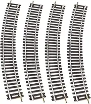 ａ aternee 4X HO Scale Railroad Track Model Railway Accessory Versatile Toy Train Parts DIY for 1:87 Toy Birthdays Classroom Preschool, 23cmx3cm