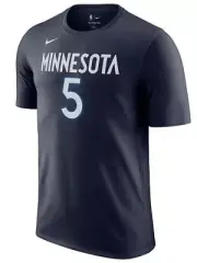 Nike NBA Minnesota Timberwolves Anthony Edwards Men Dark Blue T-shirt DR6387-425